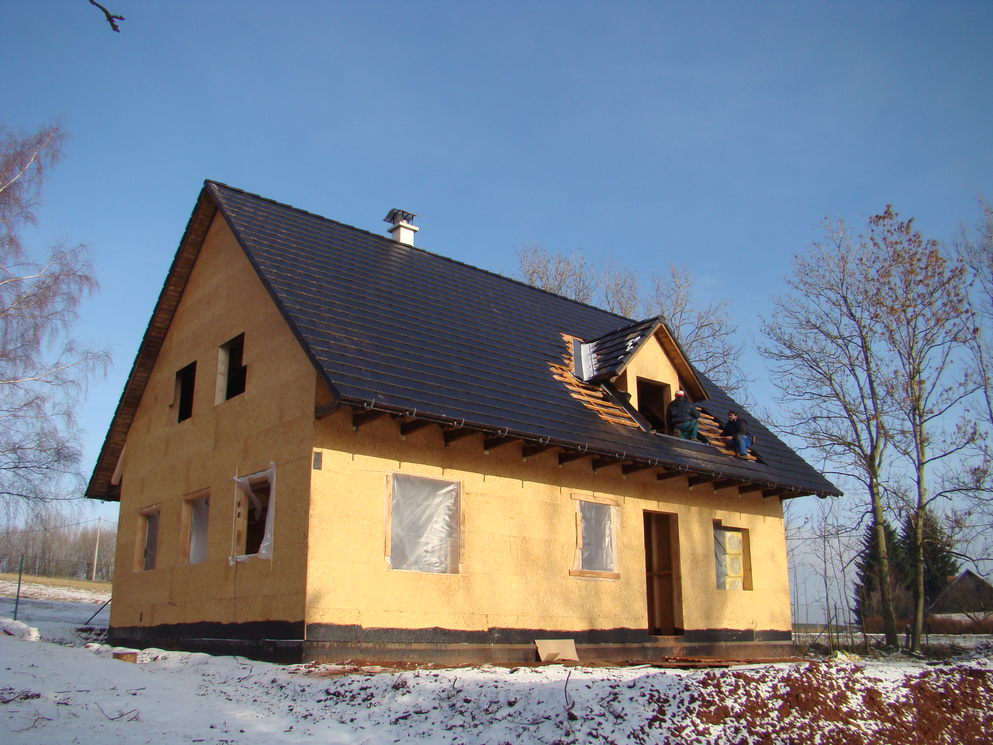 Realizace střechy 1